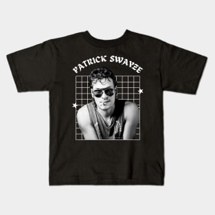 Patrick swayze --- aesthetic design Kids T-Shirt